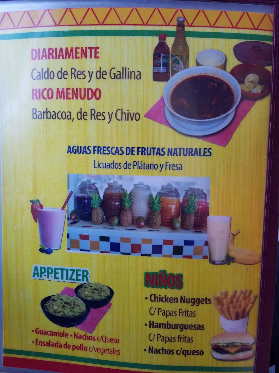 El Rinconcito Mexican Restaurant Menu - Image 6